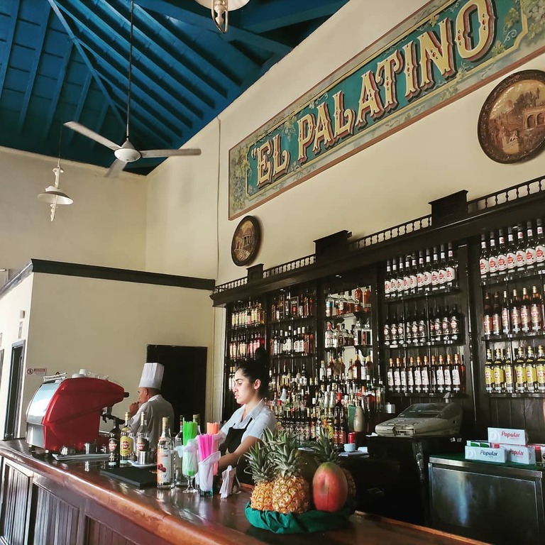 things to do in cienfuegos cuba | have drinks at el palatino