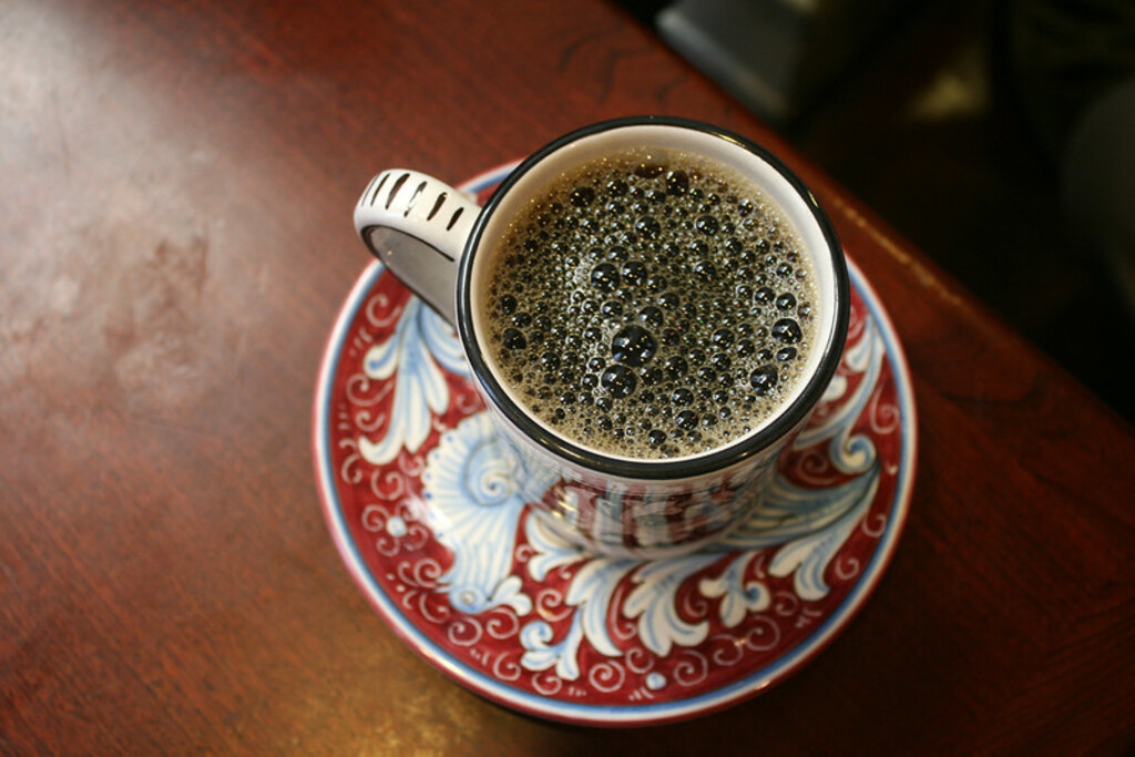Coffee, black
