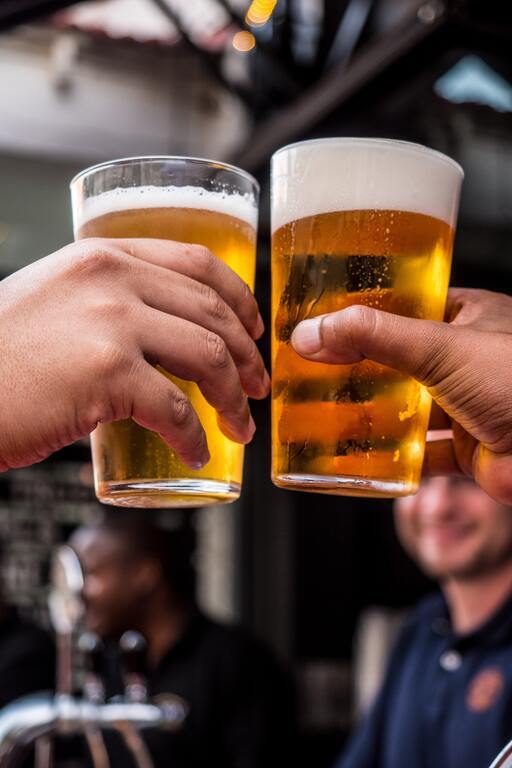 Drinking in midday is common in Spain