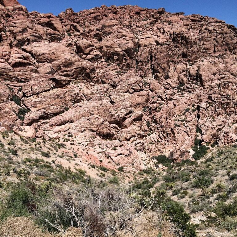 marvel at the rugged red rock canyon