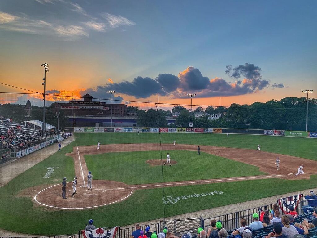 things to do in worcester ma | cheer for the worcester bravehearts at fitton field