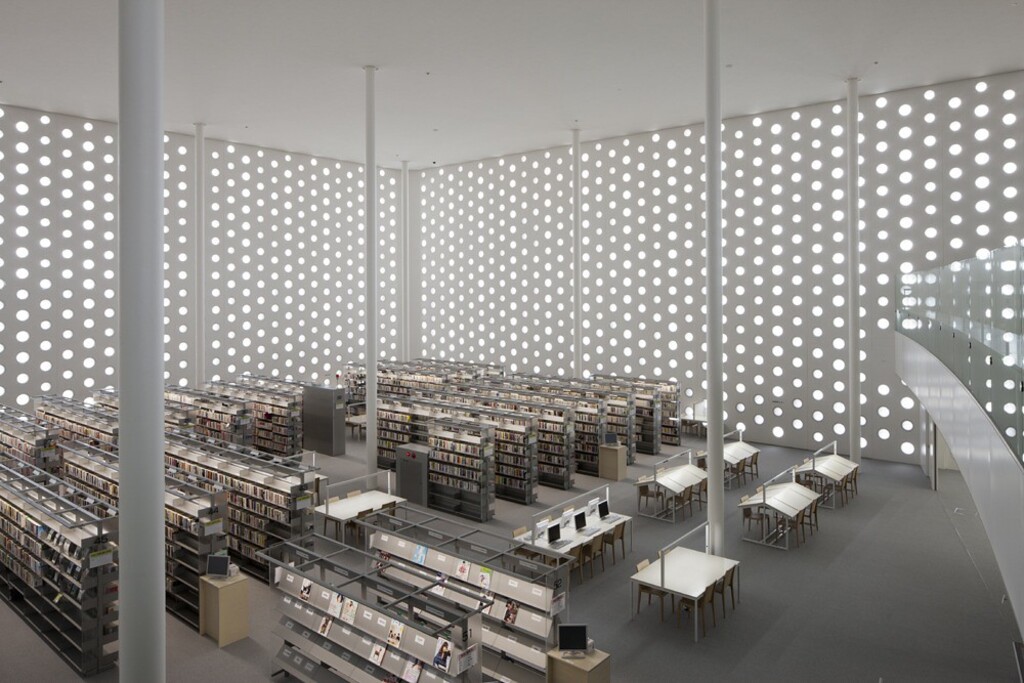 Coelacanth K&H Architects - Kanazawa Umimirai Library - Photo 12 - Photography by Satoshi Asakawa