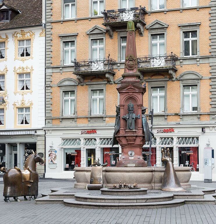 "Kaiserbrunnen", Marktstätte, Konstanz (2016)
