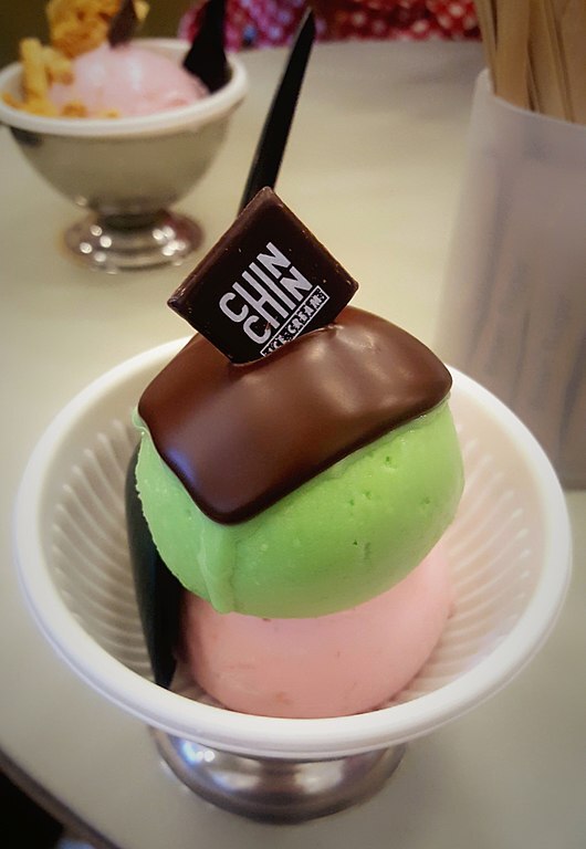 Vegan Coconut, Rose & Lychee and Pandan Ice Cream