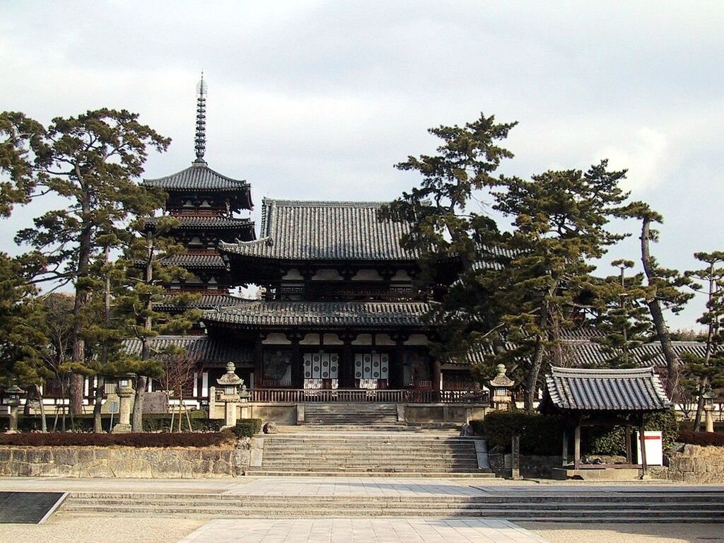 Horyuji temple near Nara
