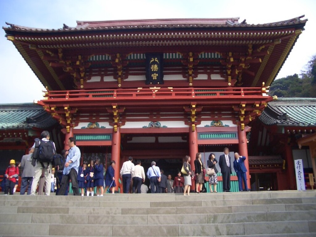 Tsurugaoka-hachimangu Shrine main shrine