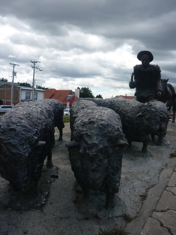 Monumento al Ovejero. Punta Arenas