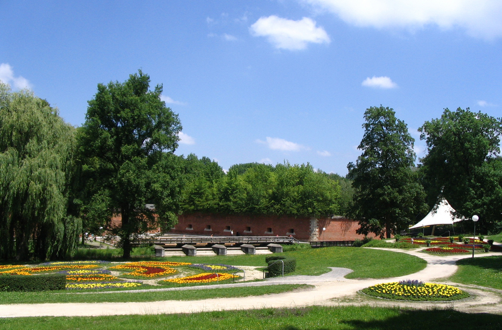 Der Glacis-Park in Neu-Ulm