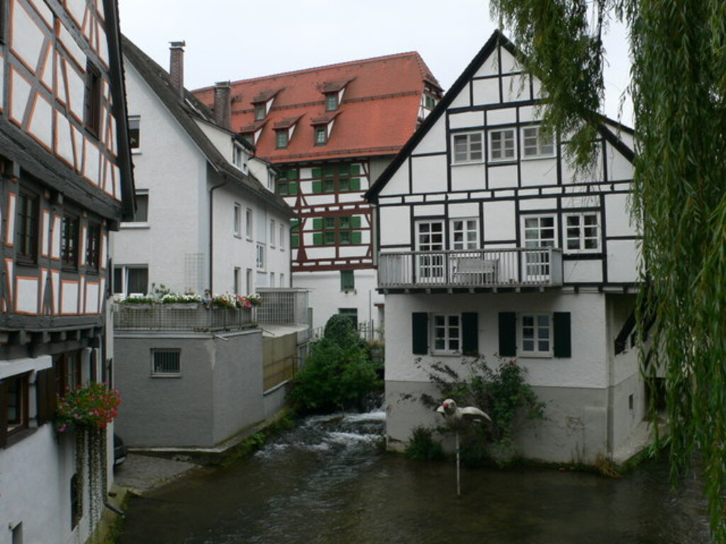 Fischerviertel, Ulm (Fishermen's Quarter, Ulm) - geo.hlipp.de - 21325