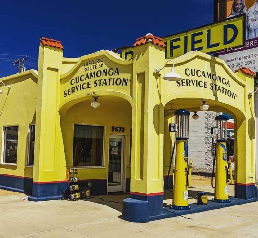 things to do in rancho cucamonga california | visit a historical service station