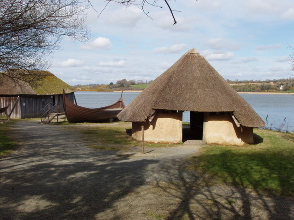 Viking boatyard and house, Irish National Heritage Park - geograph.org.uk - 1255183