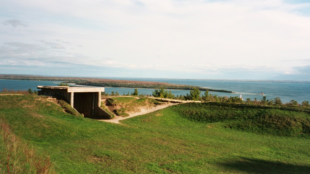 Fort Holmes, top of Mackinac Island, Michigan