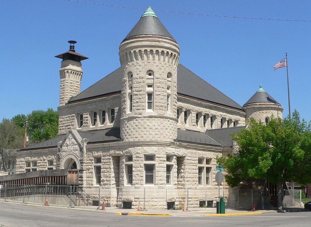 Atchison, Kansas post office from SW 1