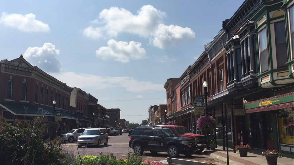 Downtown Fort Scott Kansas