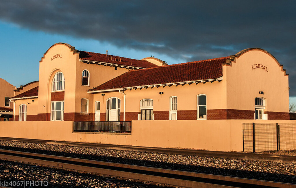 Liberal, KS train station