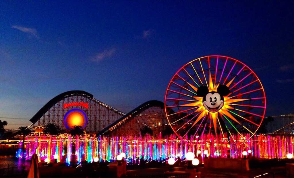 Disney California Adventure during the runDisney Tinker Bell 10K 2014