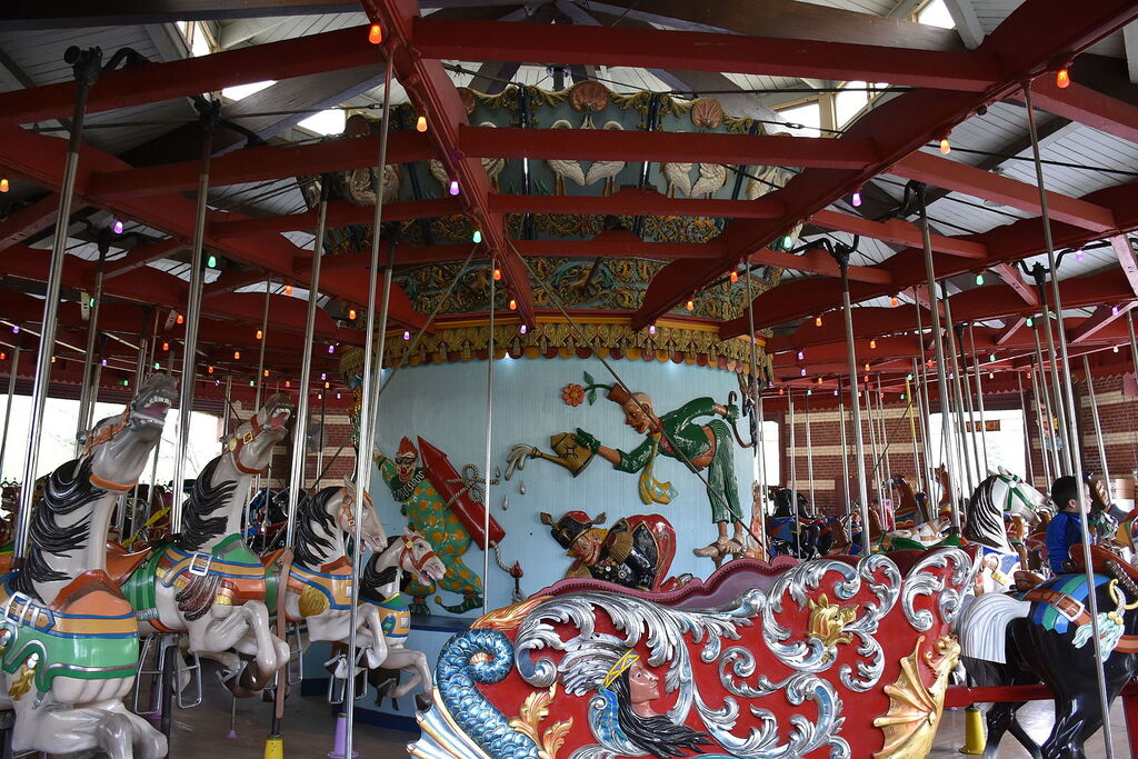 Central Park Carousel interior in 2015