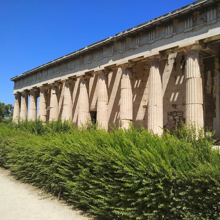 check out temple of hephaestus in athens