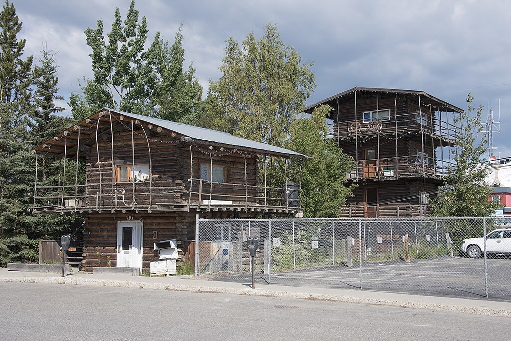 Whitehorse's log cabins