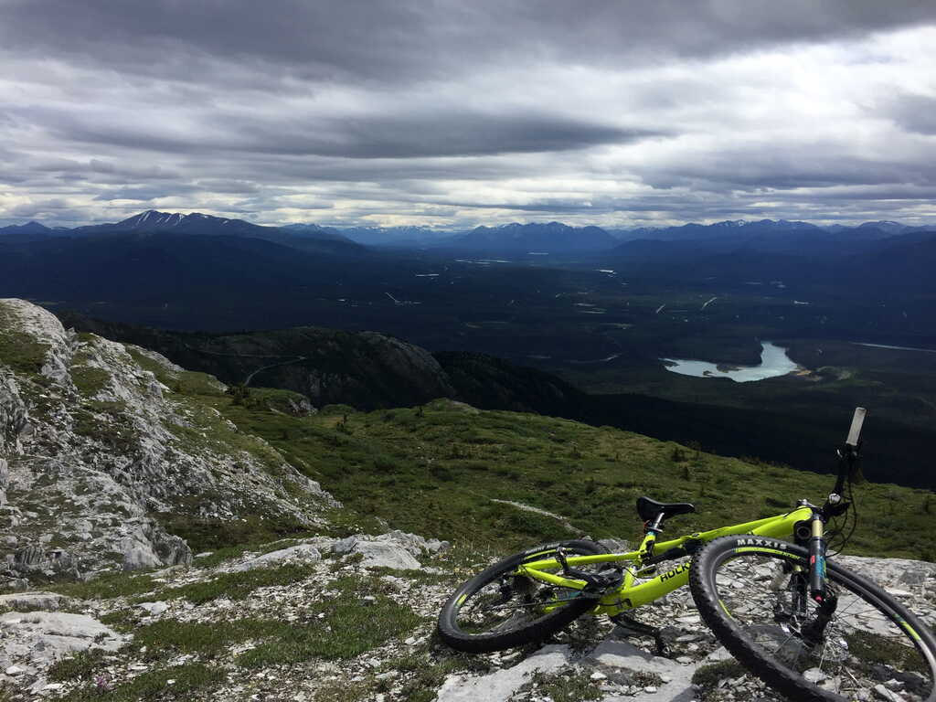 Cycling on Grey Mountain