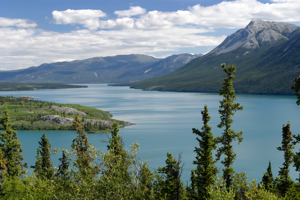 Tagish Lake, Yukon Territory.