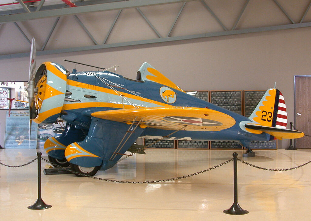 Boeing P-26 Peashooter, Planes Of Fame Museum, Chino, California
