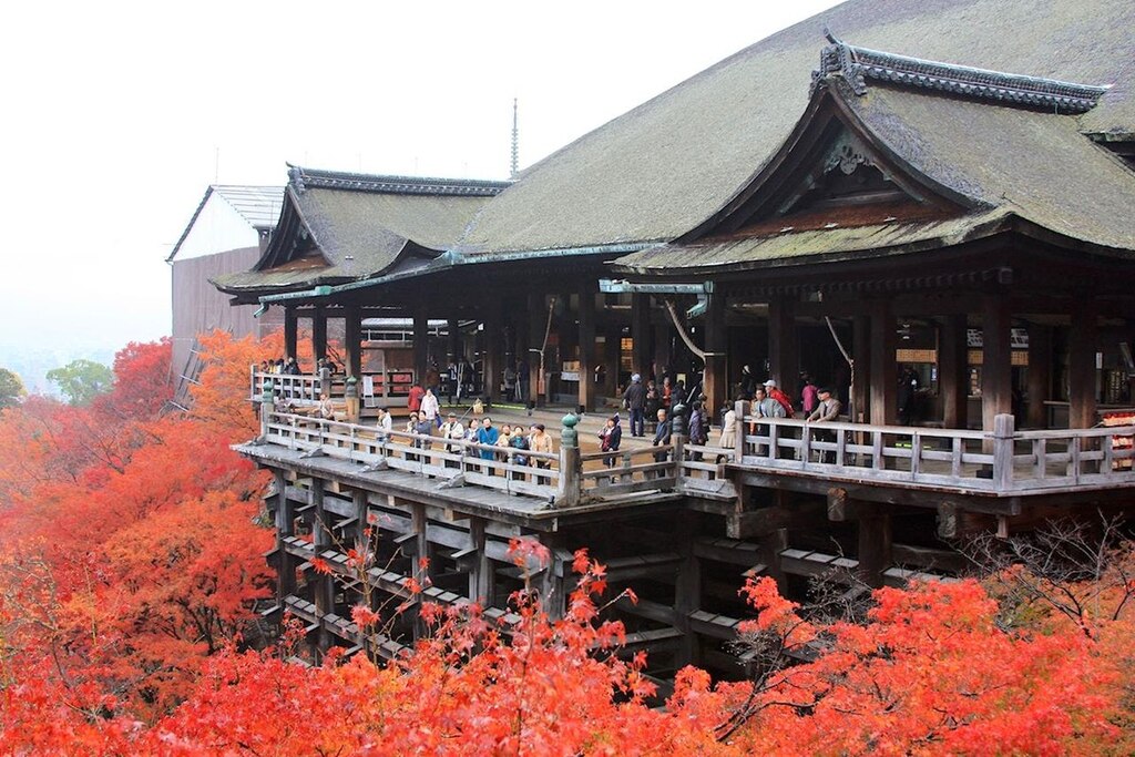 Kiyomizu Dera In Autumn