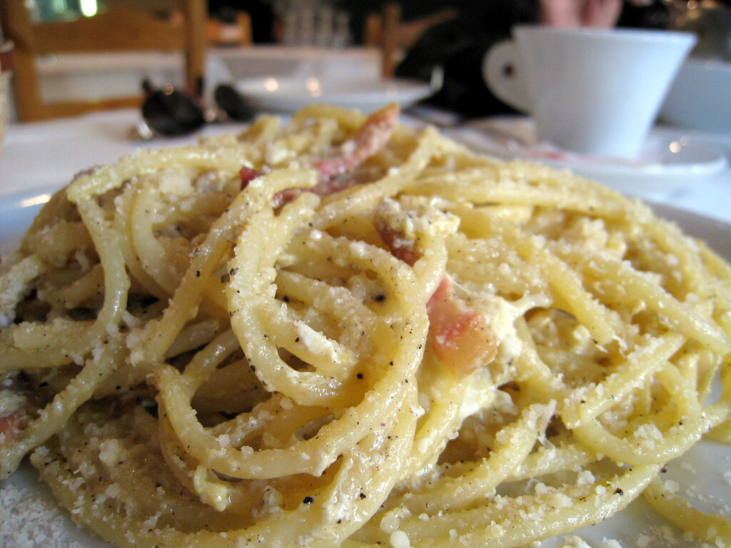 Spaghetti carbonara - Trishhhh