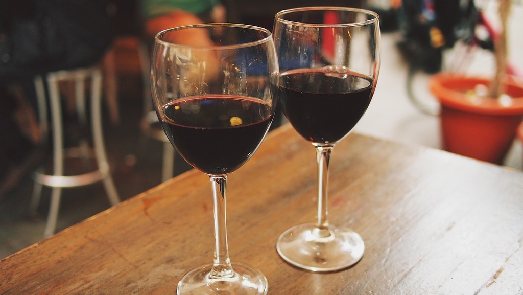 Wine Glasses Outdoor