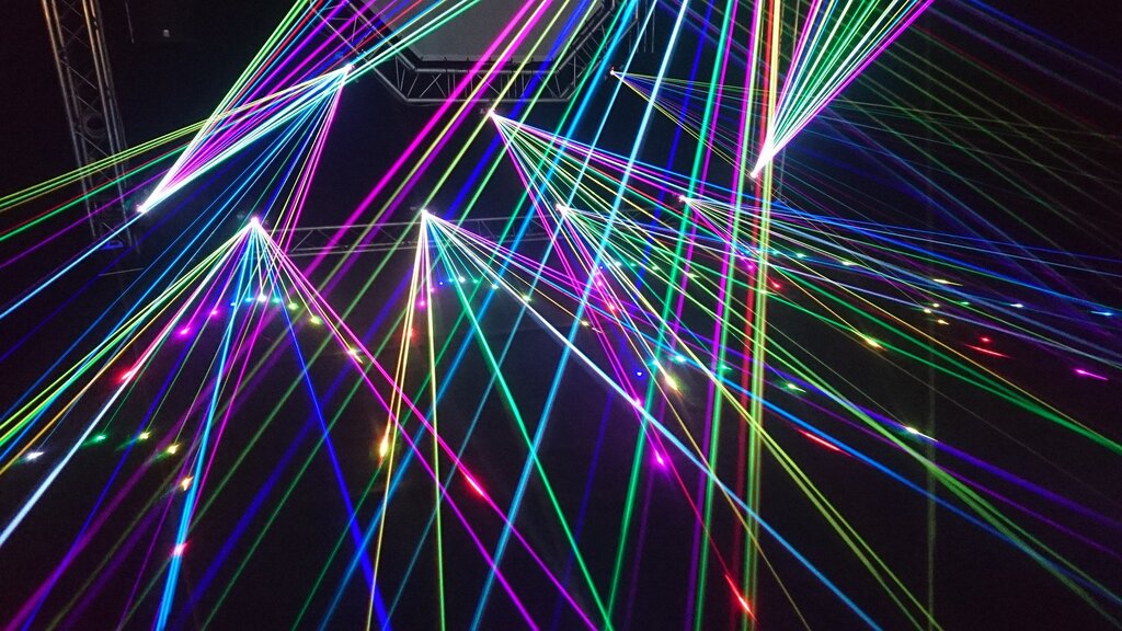 Laser light