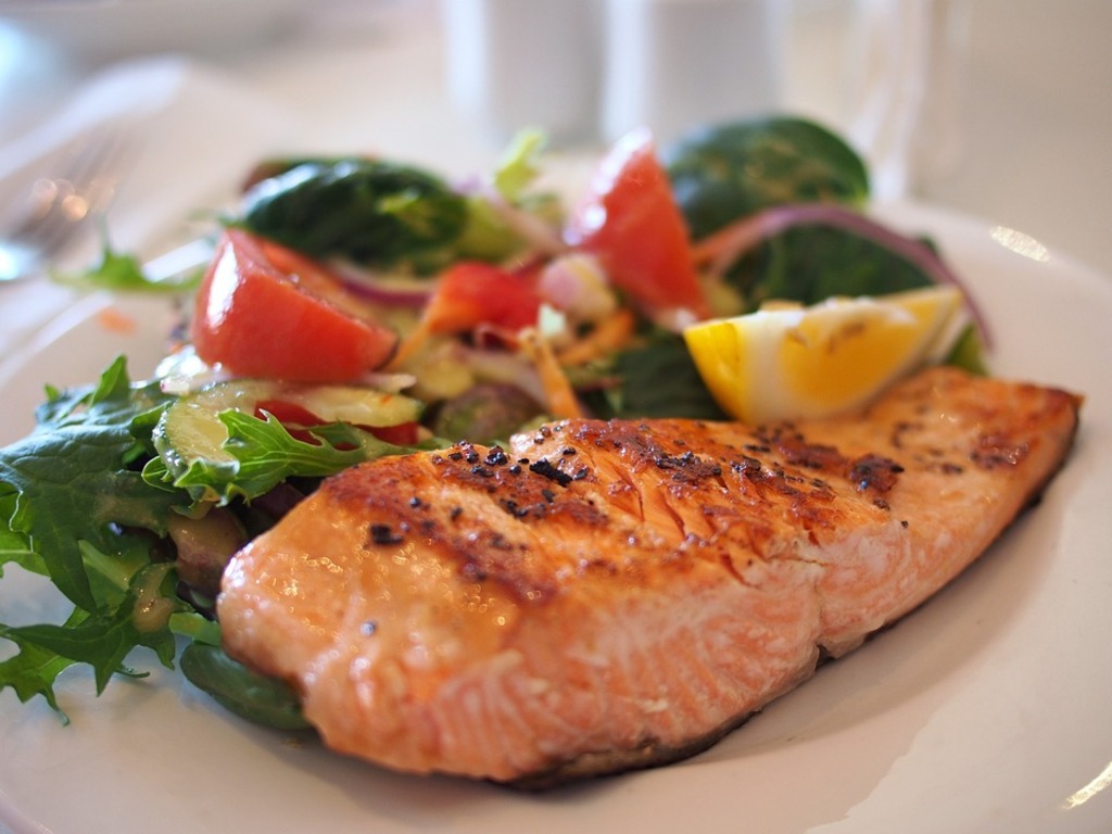 Salmon entree