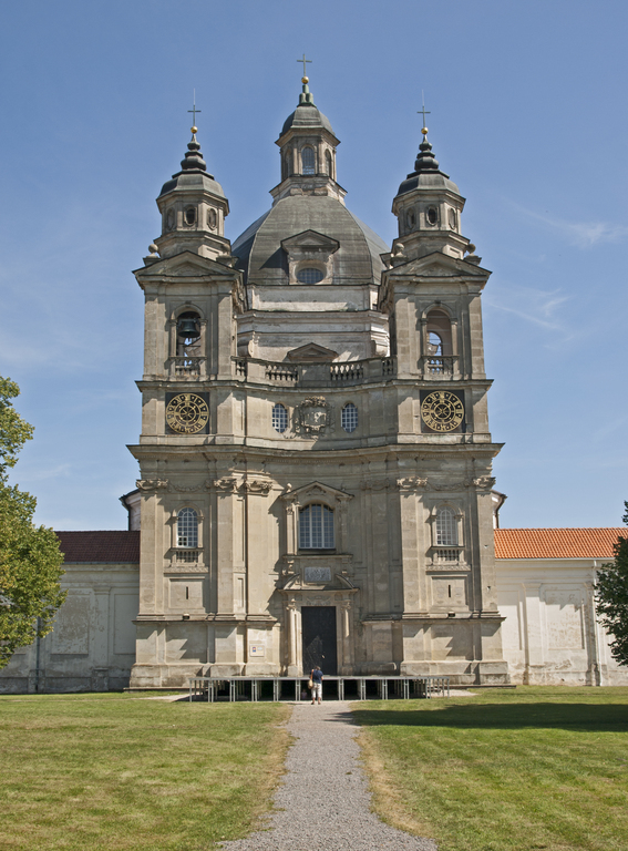 Pažaislis monastery church front