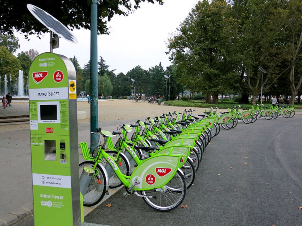 Budapest citybikes, fall 2014