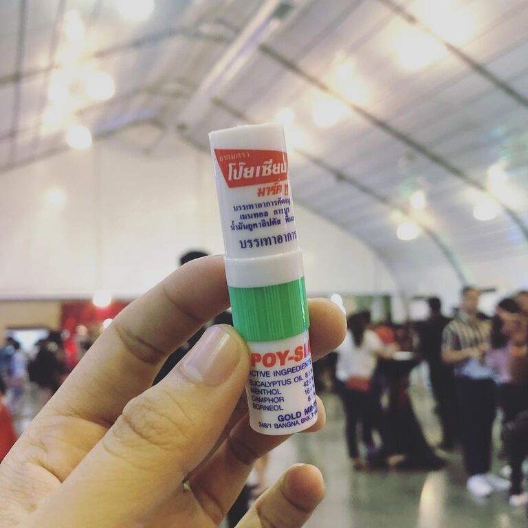 what to buy in thailand | inhaler (poy sian brand)