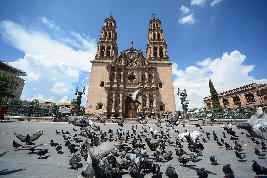 Catedral de Chihuahua, Plaza de las Armas, Chihuahua- Chihuahua cathedral (24256572941)