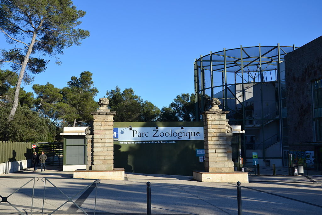 Entrée zoo Montpellier
