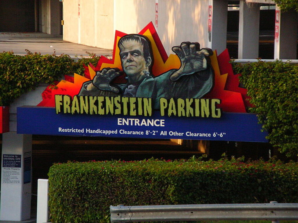 Frankenstein Parking, Universal CityWalk Hollywood 1
