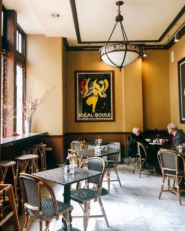 cafes in baltimore | café poupon