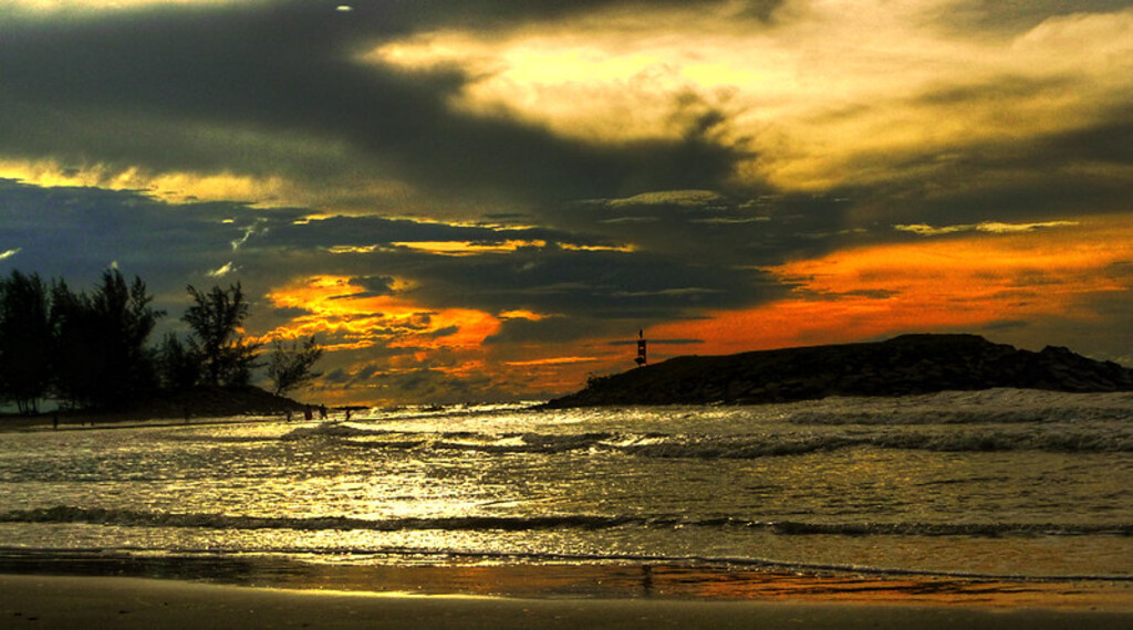 Tanjung Batu Beach, Sarawak, Malaysia.