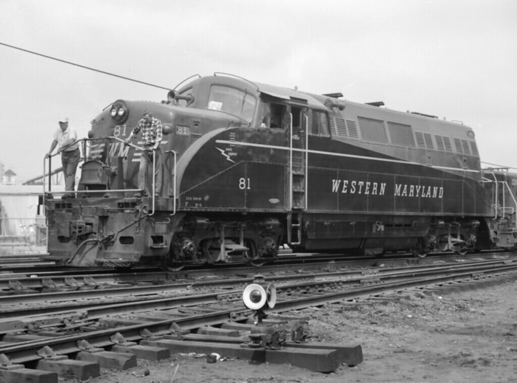 Western Maryland EMD BL2 81