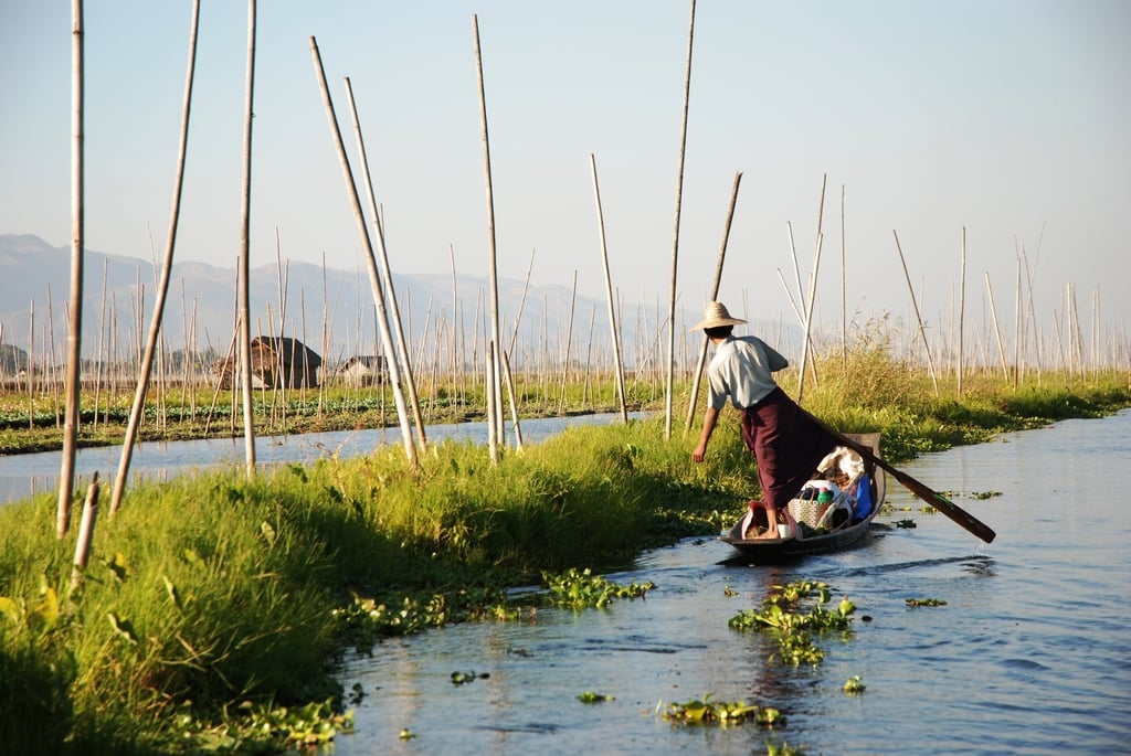 Inle Lake Burma floating gardens 2