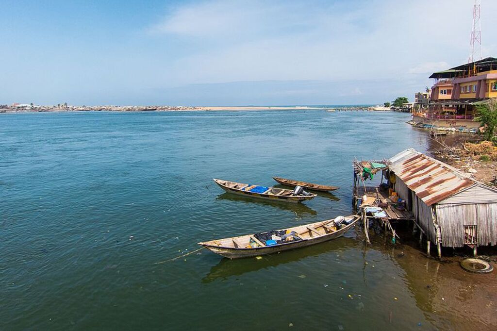 Lagoon in Cotonou