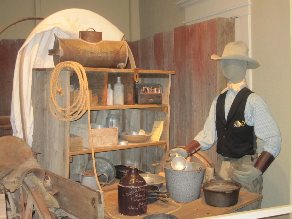 Chuckwagon exhibit at Bell County Museum, Belton, TX IMG 2418