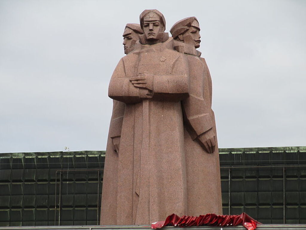 Monument to Latvian Riflemen in Riga