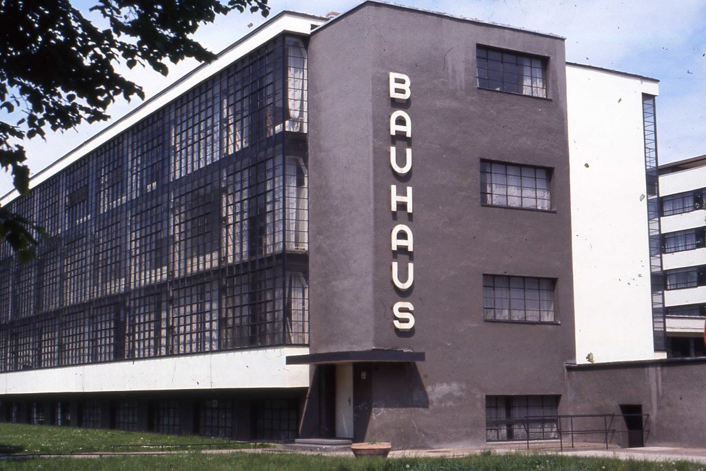 Das Bauhaus, Dessau, DDR   May 1990