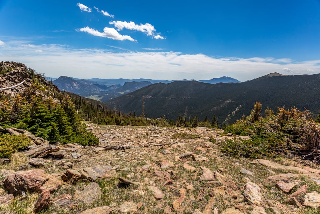 Trail Ridge Road in Rocky Mountain National Park