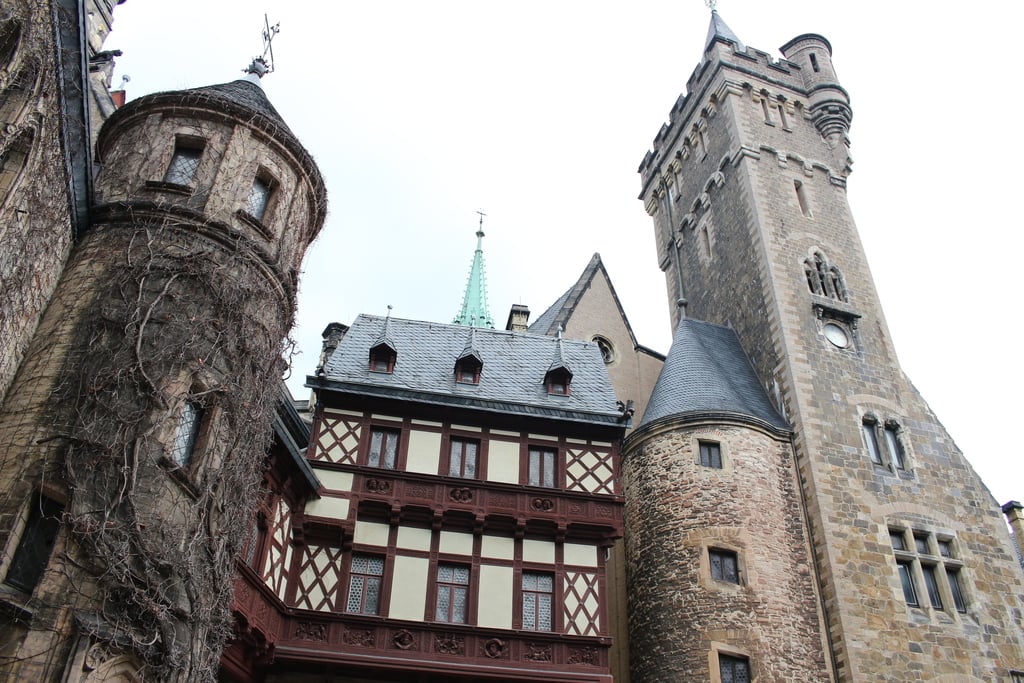unesco/heritage sites in germany | wernigerode castle in wernigerode in the harz mountains