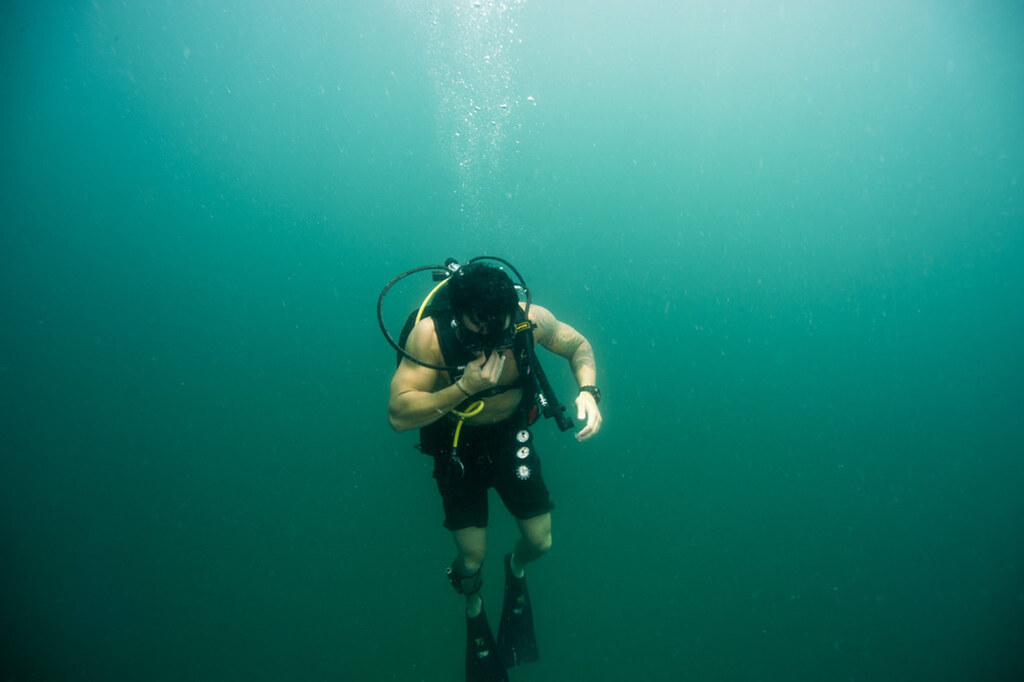 Underwater