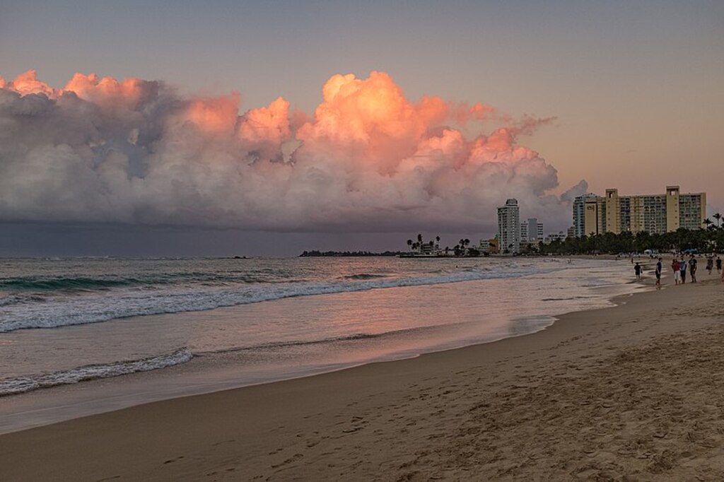Isla Verde At Sunset