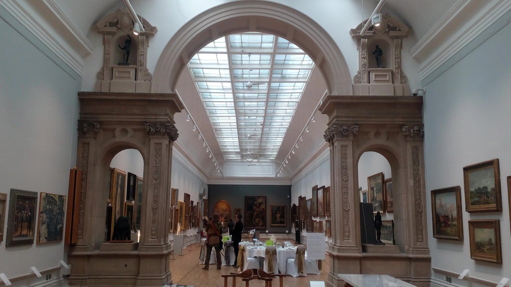 Art gallery, Nottingham castle, uk 